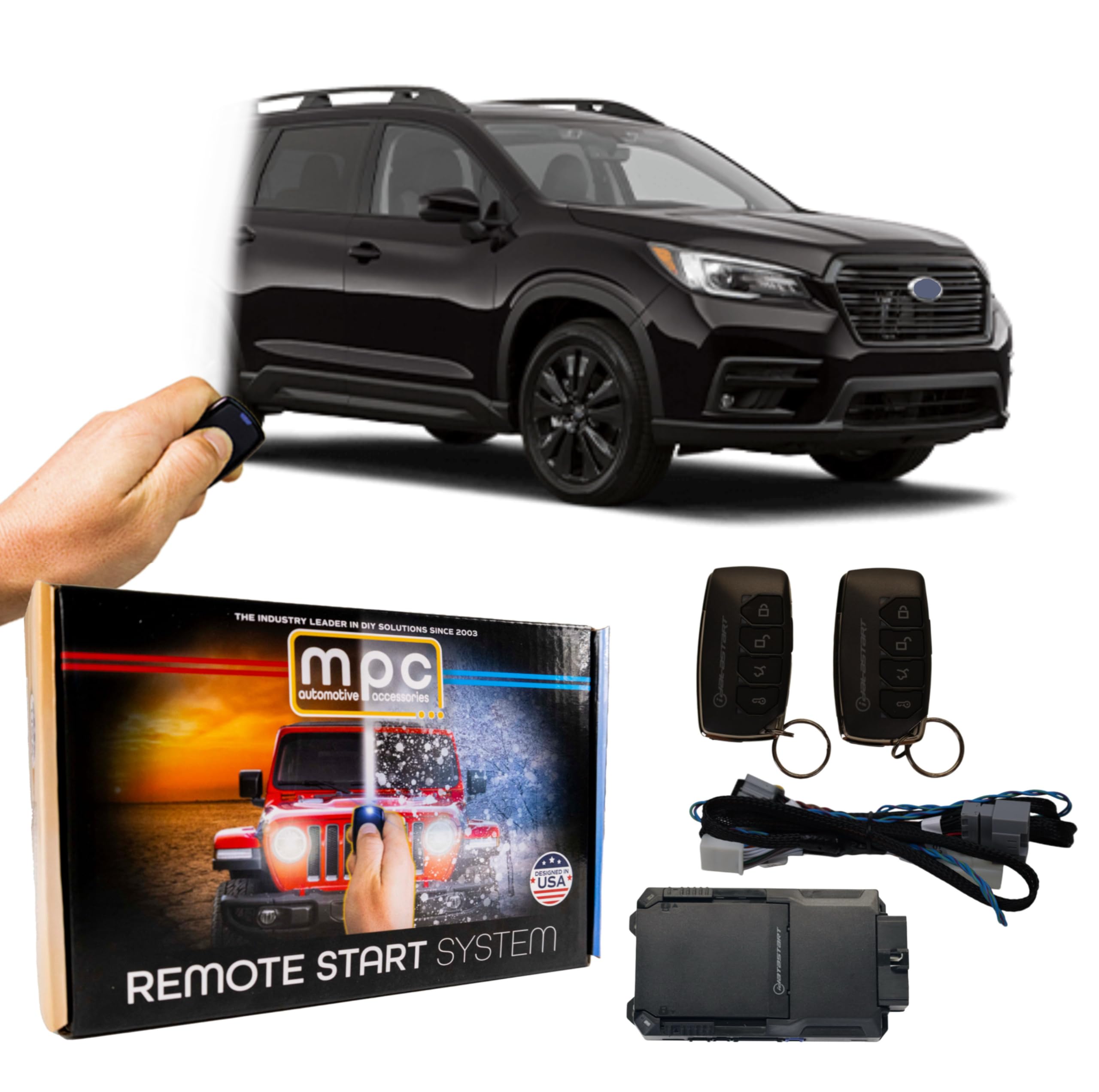 MPC Remote Start Kits Compatible with Subaru Ascent 2019-2022 - Push-to-Start - Gas