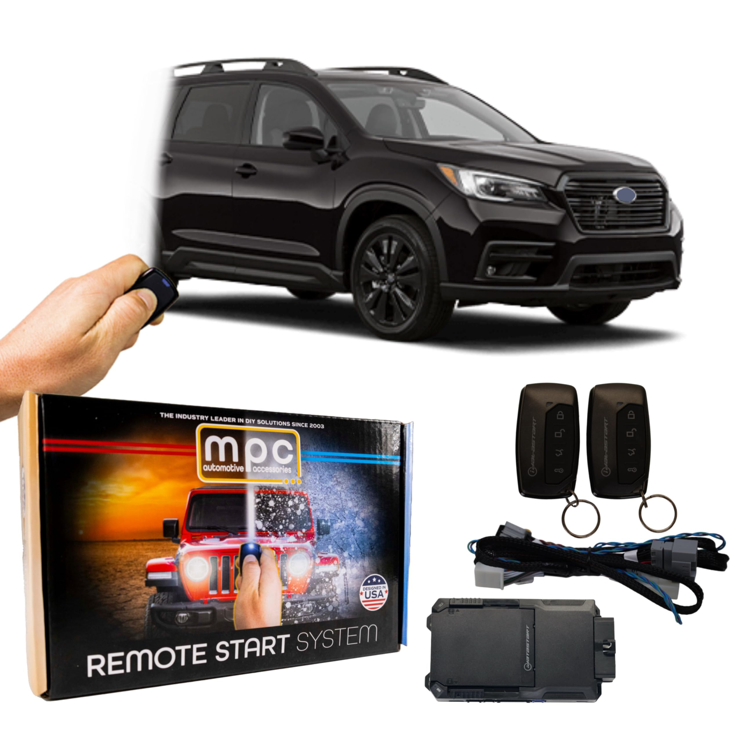 MPC Remote Start Kits Compatible with Subaru Ascent 2019-2022 - Push-to-Start - Gas