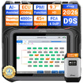 XTOOL D9S Wireless OBD2 Scanner with ECU Coding