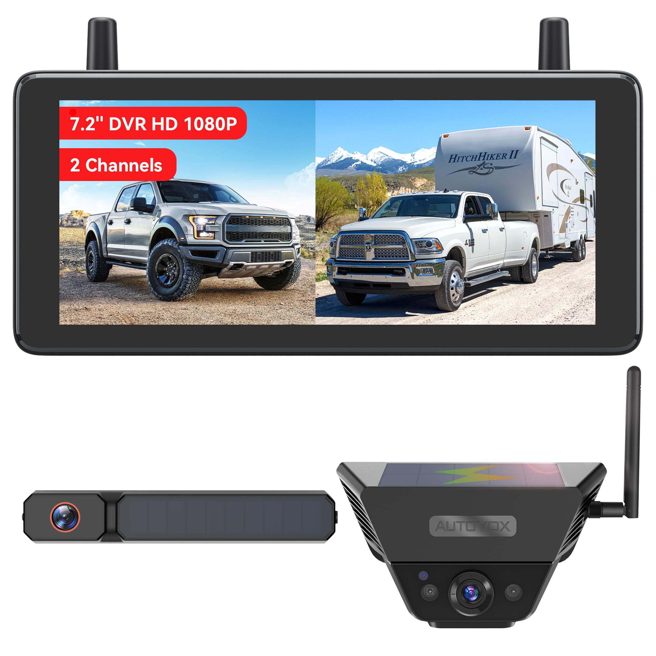 AUTO-VOX Solar 5 Magnetic Wireless Backup Camera
