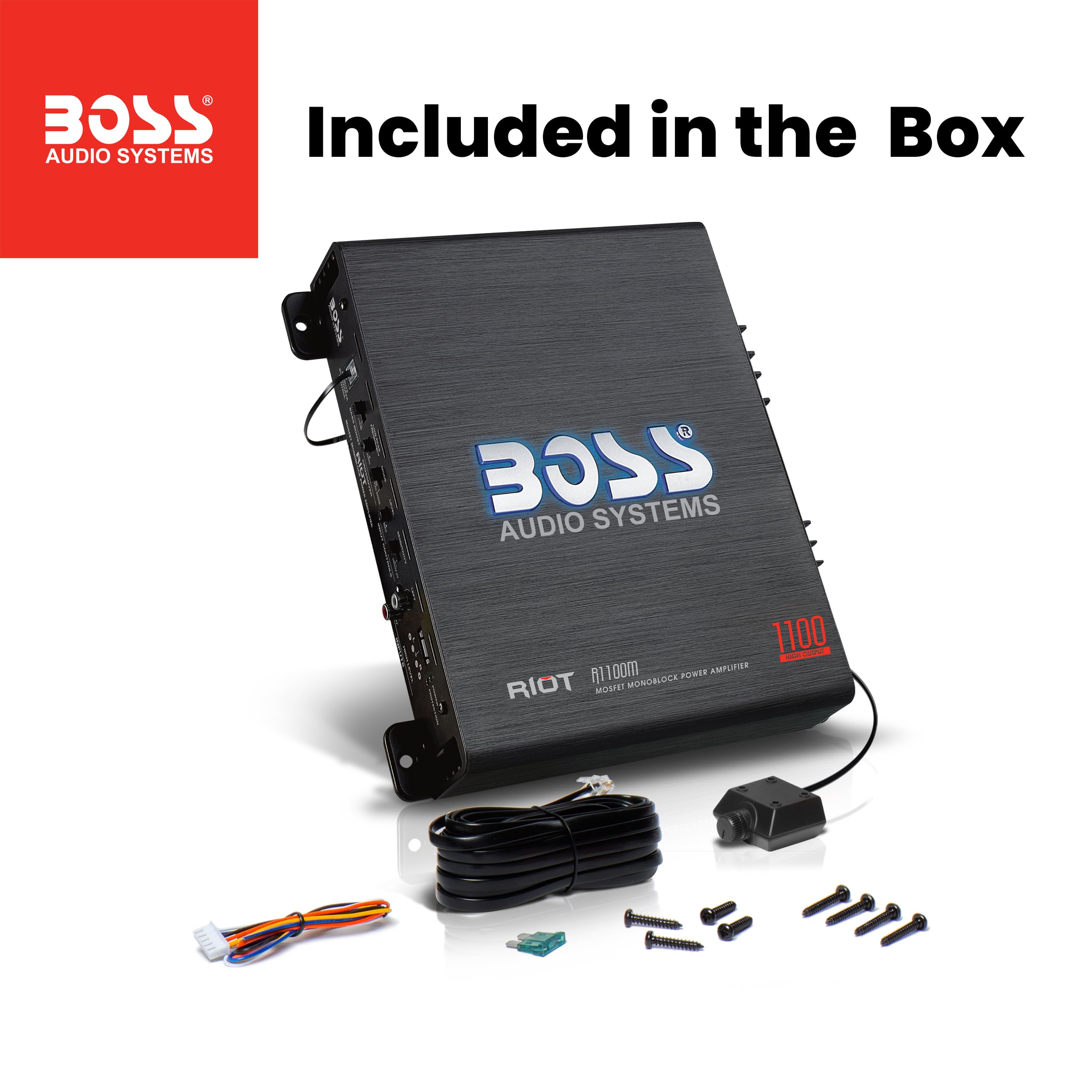 BOSS Audio Riot Series Car Subwoofer Amplifier