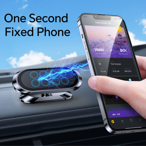 2-Pack Magnetic Dashboard Phone Mount with 360° Rotation